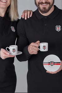 Beşiktaş Çizgili 2 Li Fincan Takımı (Lisanslı)