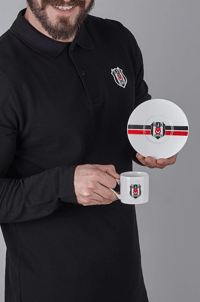 Beşiktaş Çizgili 2 Li Fincan Takımı (Lisanslı)