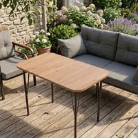 Ekon Gri 3+1+1 Bahçe Balkon Takımı