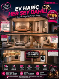 Ev Hariç Her Şey Dahil Düğün Paketi