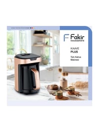 Fakir Kaave Plus Otomatik Türk Kahvesi Makinesi 240 ml Bakır Renkli Şık Tasarım Özellikleri