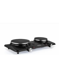 Gobi 2 Li Elektrikli Setüstü Ocak Çiftli Hotplate Ocak 1000W + 1500W
