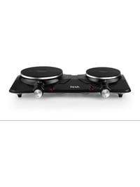 Gobi 2 Li Elektrikli Setüstü Ocak Çiftli Hotplate Ocak 1000W + 1500W