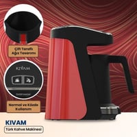Goldmaster Gm8380k Kıvam Türk Kahve Makinesi (Kırmızı)