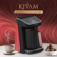 Goldmaster Gm8380k Kıvam Türk Kahve Makinesi (Kırmızı)
