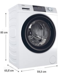Haier HW100-BP14929A-S 10 kg 1400 Devir Çamaşır Makinesi