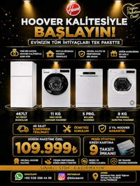 Hoover 4'lü Beyaz Eşya Seti