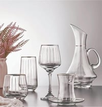 Kahramanlar 5050 Harput Platin 31 Parça Kristal Bardak Setii