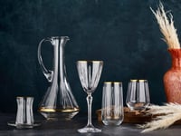 Kahramanlar 5062-P Elit Platin 31 Parça Kristal Bardak Takımı