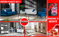 Mobilya Düğün Paketi Set 1