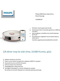 Philips 5000 Serisi XU5000/20 Islak Kuru Robot Süpürge
