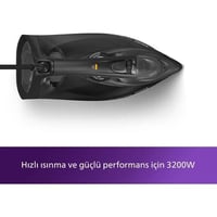 Philips 7500 Serisi Siyah DST7511/80 Buharlı Ütü