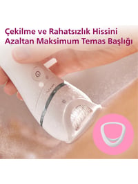 Philips BRE700/05 Epilatör (Yüz+Koltuk altı+Bikini Bölgesi+Bacak)Islak-Kuru,Işıklı,Kablosuz