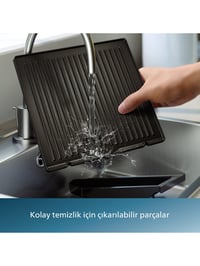 Philips HD6301/90 İnox Tost Makinesi
