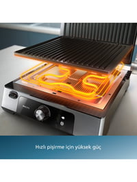 Philips HD6301/90 İnox Tost Makinesi