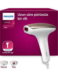 Philips Lumea 7000 Serisi SC1997/00 IPL Tüy Alma,Vücut ve Yüz için 2 Başlık,Çanta