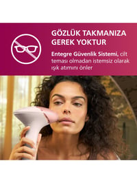 Philips Lumea 8000 Serisi IPL Tüy Alma Cihazı Beyaz Renkli Kablosuz Cilt Temas Sensörü