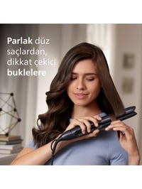 Philips Saç Düzleştirici BHS732/00, Bukle Özelliği, Argan Yağı Katkılı, UV Koruması