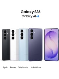 Samsung Galaxy S26 256 GB 12 GB RAM (Samsung Türkiye Garantili) Beyaz