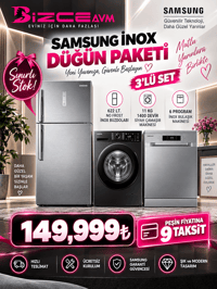 Samsung XXL İnox Çeyiz Seti 