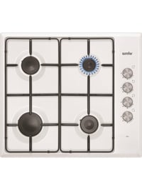 Simfer 3010 NG Bizote 4 Gözü Gazlı Set Üstü Ocak Doğalgazlı 