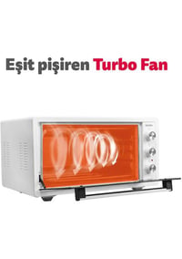 Simfer 4502 45 LT Yoğurt Fonksiyonlu Turbo Midi Fırın