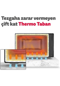 Simfer 4502 45 LT Yoğurt Fonksiyonlu Turbo Midi Fırın