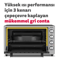 Simfer 7033 Inox 70 lt Turbo Midi Fırın