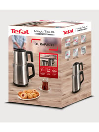 Tefal Magic Tea XL Paslanmaz Çelik Gövdeli 1650 Watt Çay Makinesi - Kırmızı