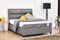 Visco Comfort Visco ve Kuş Tüyü Sünger Ortopedik Yıkanabilir Fermuarlı Kılıflı 4 Mevsim Yatak