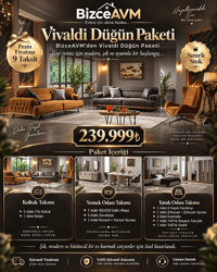 Vivaldi Mobilya Düğün Paketi