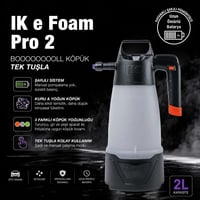 IK E FOAM PRO 2 Şarjlı Köpük Yapıcı Pompa 2 Litre | Akülü Otomatik Basınçlı Araç Yıkama Püskürtücü