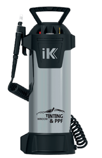 IK PPF 12 PPF ve Cam Filmi Uygulamaları İçin Manometreli INOX Premiks Pompa 12 Litre