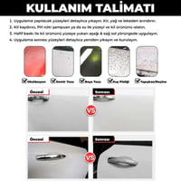 MG PS Kil Bezi 30x30 cm (Kırmızı) - Clay Towel Cloth Yüzey Temizleme Kili