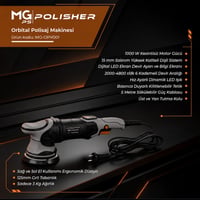MG PS ORBİTAL POLİSAJ  MAKİNESİ 1000W 125MM
