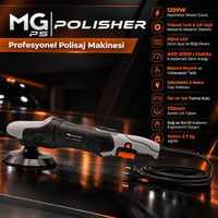 MG PS YÜKSEK TORKLU ROTARY POLİSAJ MAKİNESİ RX PRO 1200W