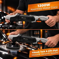 MG PS YÜKSEK TORKLU ROTARY POLİSAJ MAKİNESİ RX PRO 1200W