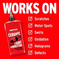 Mothers® California Gold® Ceramic Paint Correction – Tek Adıma Boya Düzeltme, Parlatma ve Seramikli Koruma / 355ml
