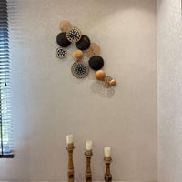 Cengiz M. İçin Özelleştirilmiş 120x50 CM Ölçülerinde Bronz Renkli Metal Duvar Dekoru