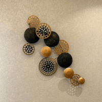 Cengiz M. İçin Özelleştirilmiş 120x50 CM Ölçülerinde Bronz Renkli Metal Duvar Dekoru