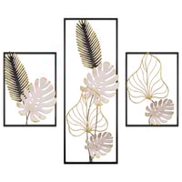 Çınar K. İçin Özelleştirilmiş 32x45 cm Özel Ölçü Metal Yapraklı Duvar Dekoru