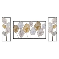 Hatice K..... A....  İçin Özelleştirilmiş Renklere  Sahip 3'lü Metal Duvar Dekoru Seti