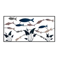Tuzla Balıkçısı İçin Özel Olarak Tasarlanmış 120x240 cm Boyunda Metal Restoran Dekorasyonu