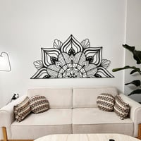 Yavuz K.....  İçin 180  x 90 Cm Özel Ölçü Mandala Metal Duvar Dekoru