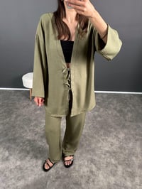 Gai Haki Kimono Keten TakımGausTAKIMGU008018