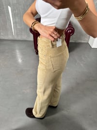 Romeo ZR Model Bej Kadife PantolonGausPANTOLONGU00903851