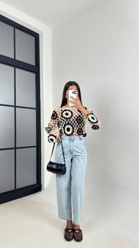 Buz Mavisi Yüksek Bel Mom Jean Gaus00549GausDenim PantsGU1002280