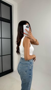 Beyaz OYS Muadil Modal Kumaş Atlet GAUS-009GAUSTshirtGAUS-009