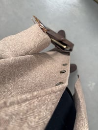 Nerisa Kahve Düğmeli Astarlı Premium KabanGausKABANGU100236