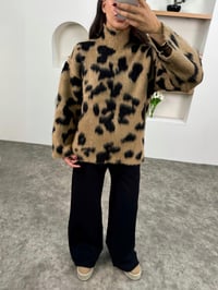 Huwa Muadil Balıkçı Yaka Leopar Muadil KazakGausKAZAKGU00903476